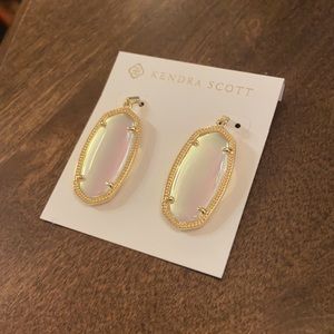 Kendra Scott Gold Iridescent Elle Earrings